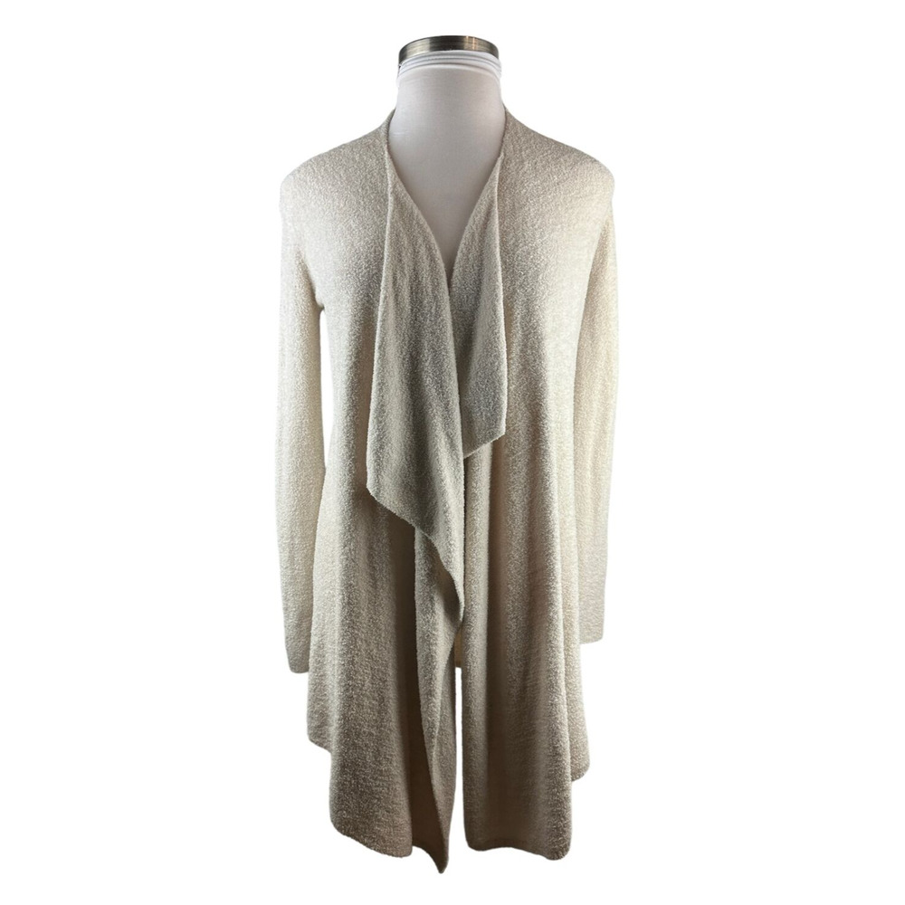 Barefoot Dreams Cozychic Lite Island Wrap Cardigan 436 Beige S / M Plush Cozy - Picture 2 of 11